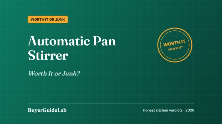 Automatic Pan Stirrer — Worth It or Junk? | BuyerGuideLab