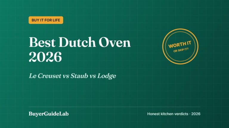 Best Dutch Oven 2026 — Le Creuset vs Staub vs Lodge | BuyerGuideLab