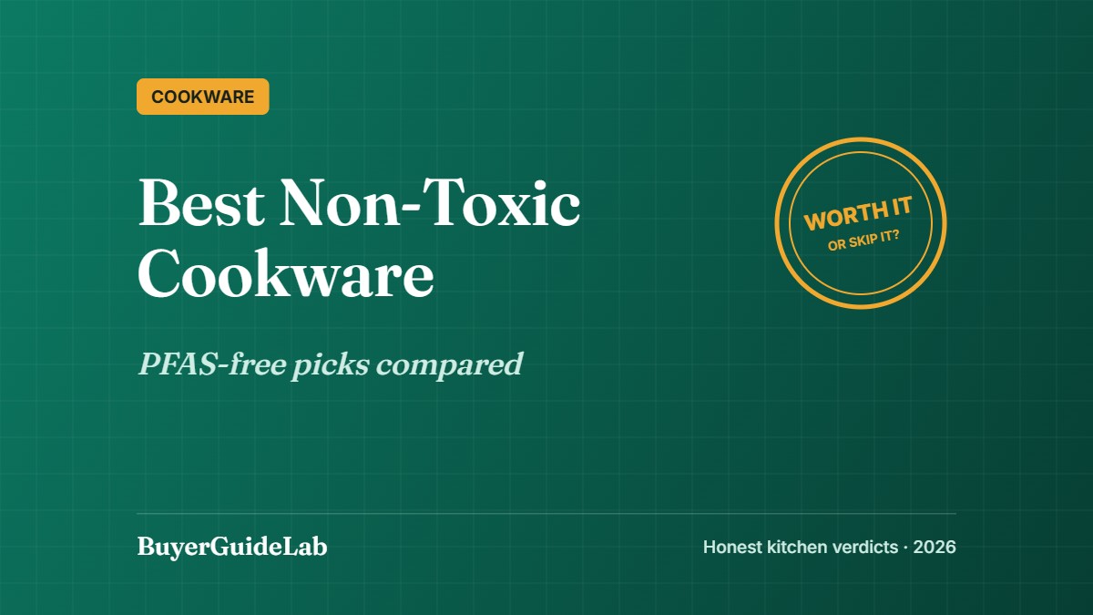 Best Non-Toxic Cookware — PFAS-free picks compared | BuyerGuideLab